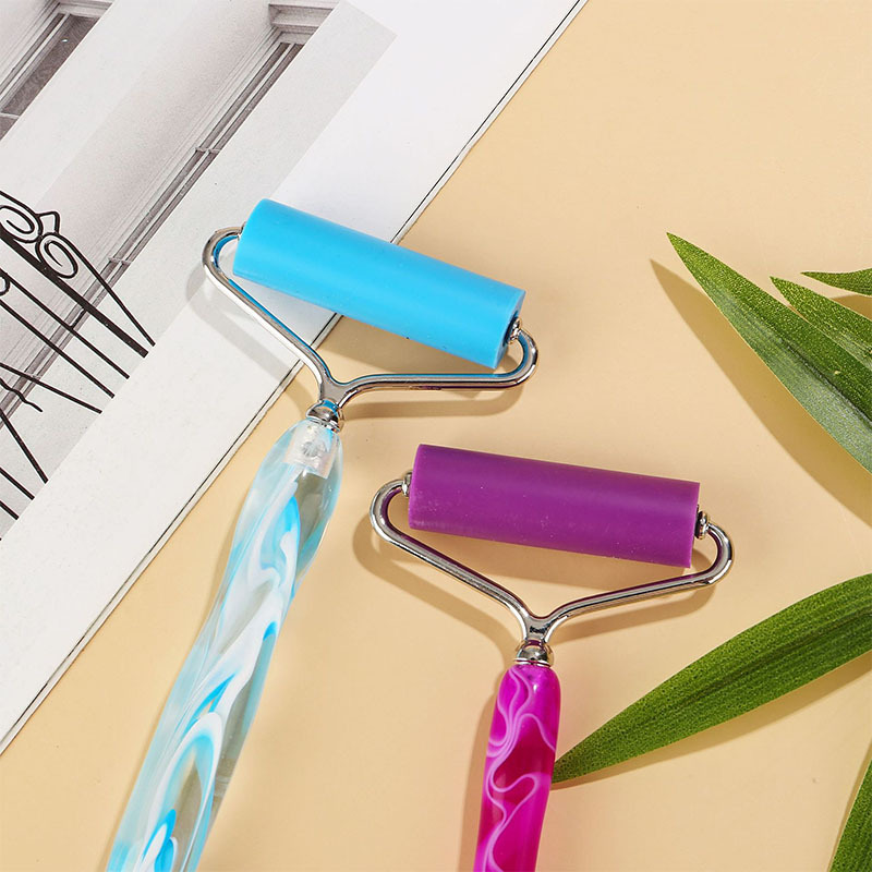 Resin Art Canvas - Metal Roller Pen Head, Resin Hand