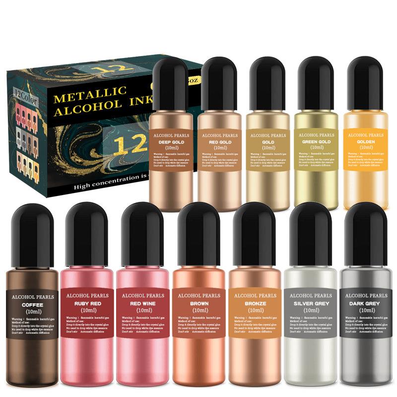 Resin Art Liquid - 1 Set Resin Pigment Kit Art