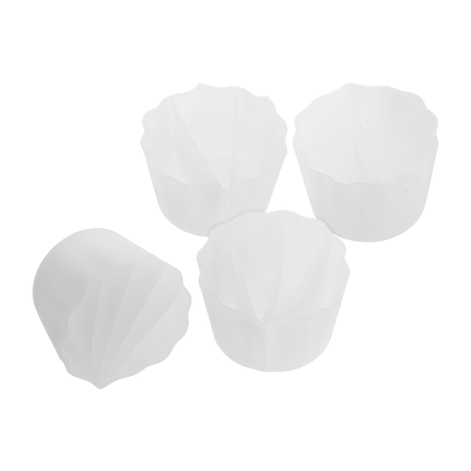 Resin Art Pouring - 4Pcs Silicone Split Paint Cups Reusable