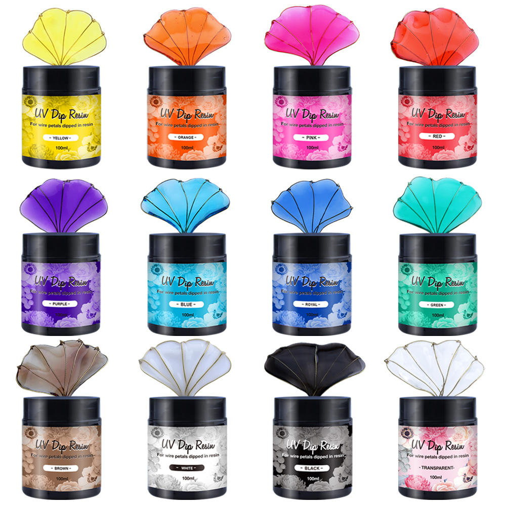 Resin Art Liquid - 12 Colors UV Dipping Resin (Special