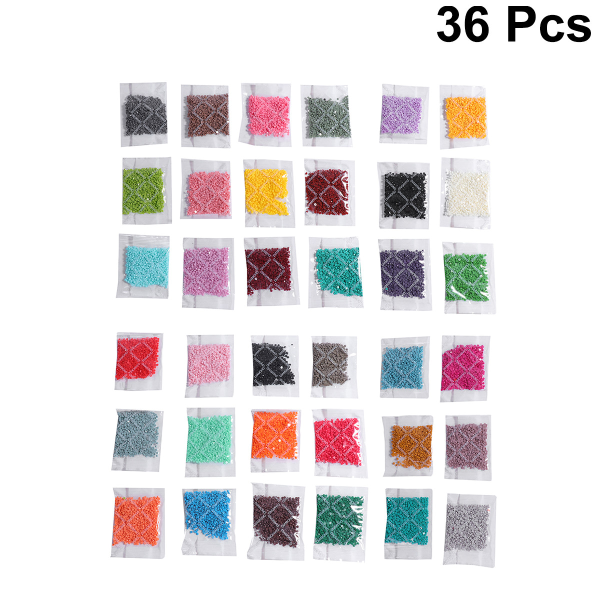 Resin Art Kits - 36pcs Round Diamond Set Resin Rhinestones