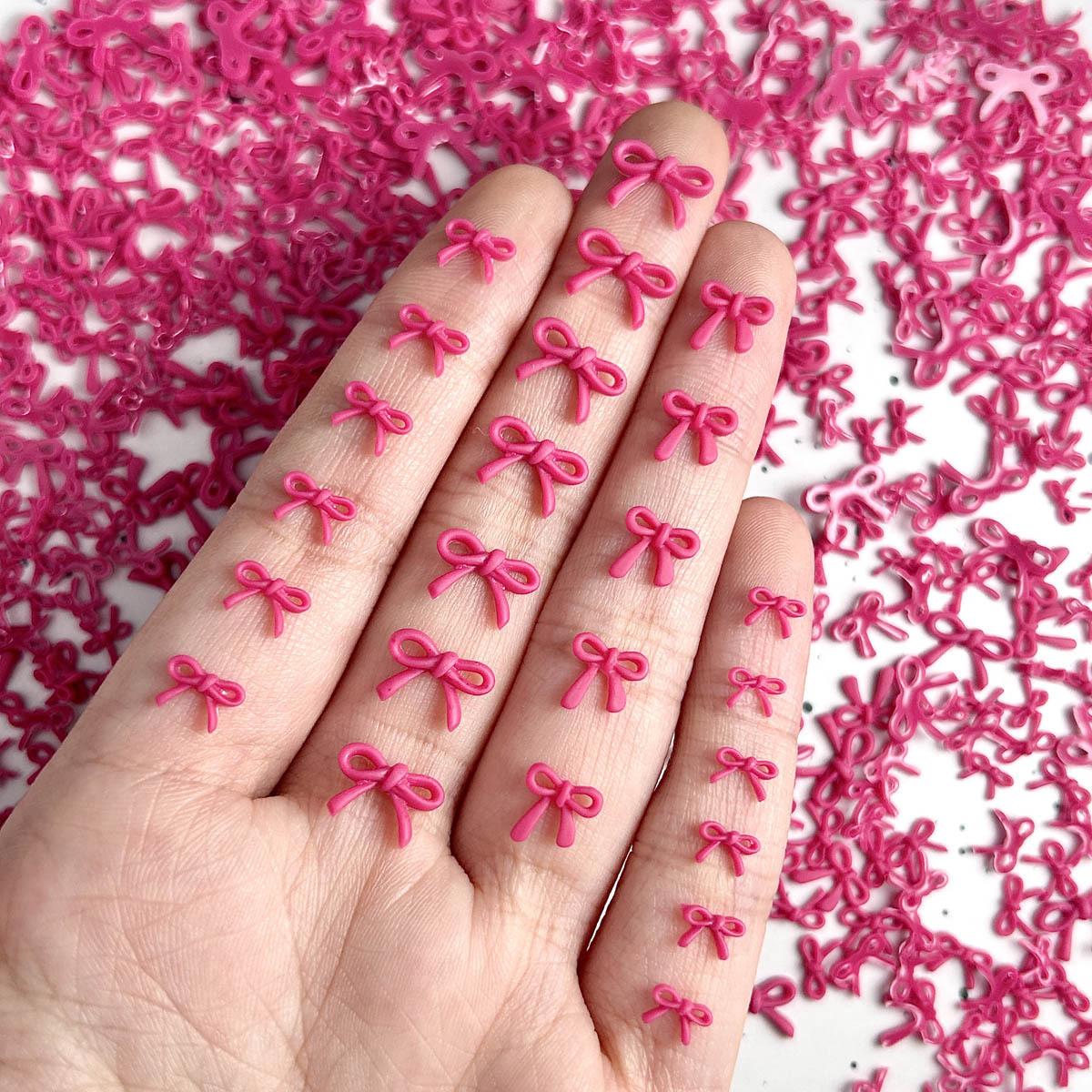 Resin Art With Rose - 50Pcs New Mini Line Bowknots Resin
