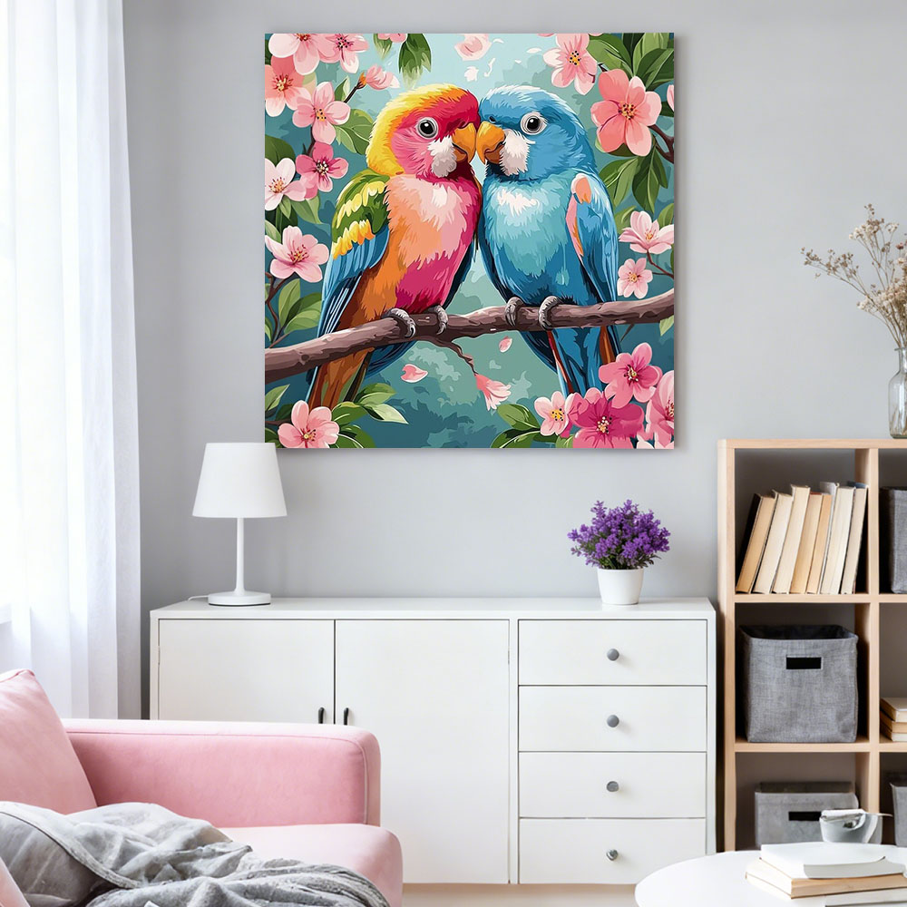 HUACAN Diamond Painting Bird F - Resin Art With Rose review and price