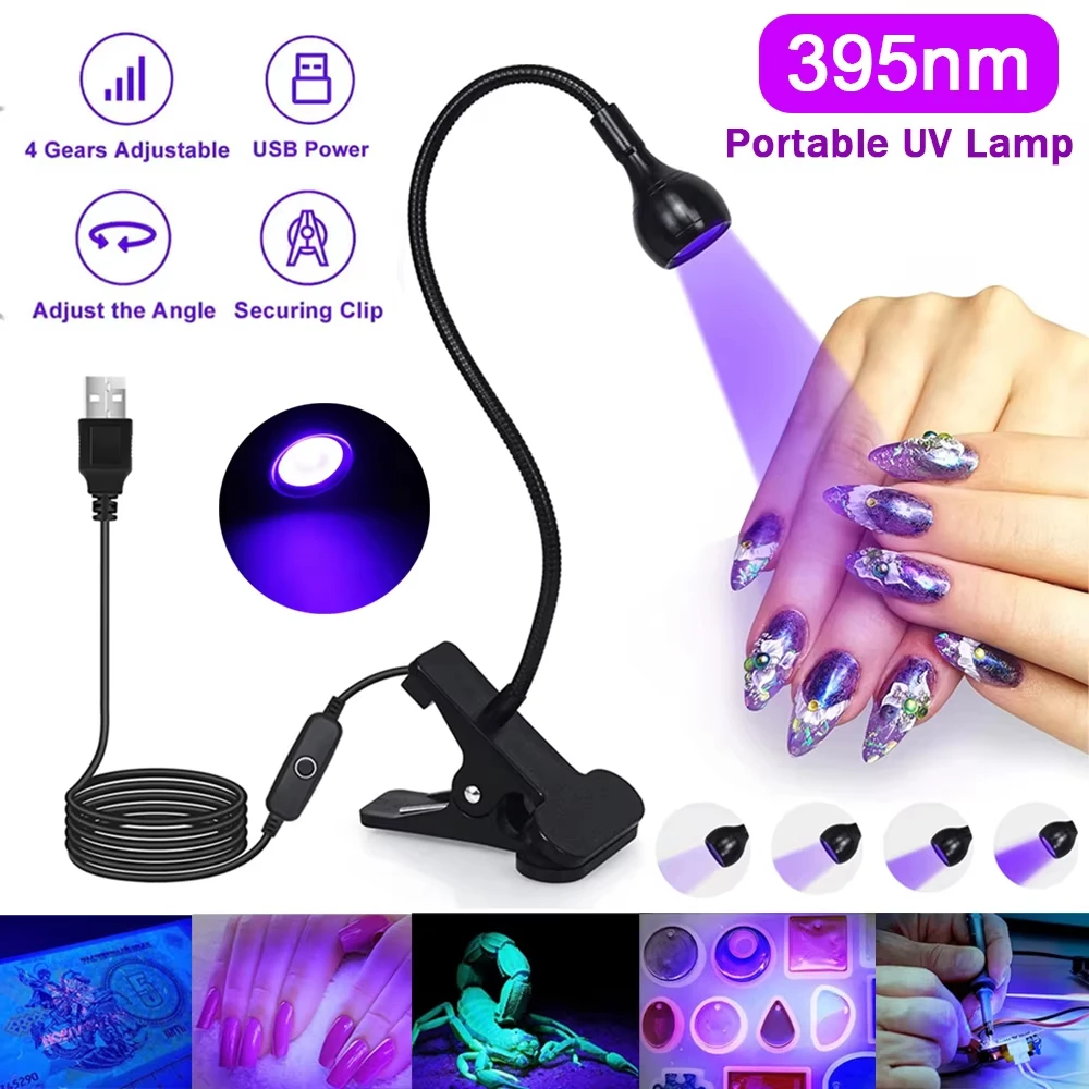 UV Nail Lamp 395nm Led Ultravi - Resin Art Lamp review and price
