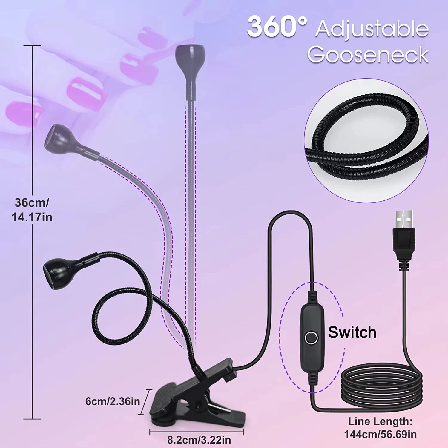UV Nail Lamp 395nm Led Ultravi - Resin Art Lamp review and price