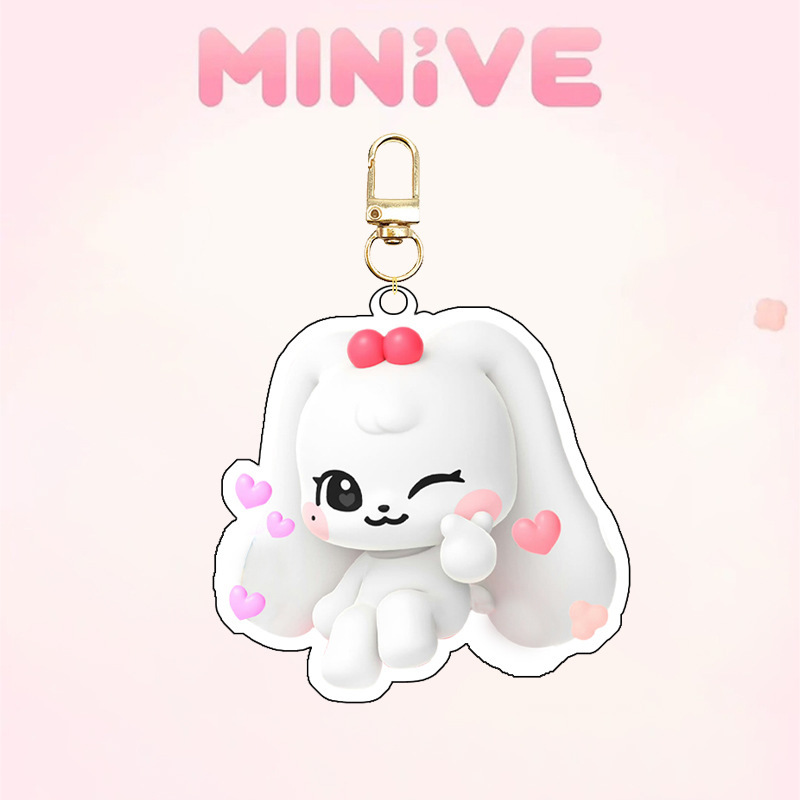 Ive Minivek Kpop Group Idol Ac - Resin Art Keychain review and price