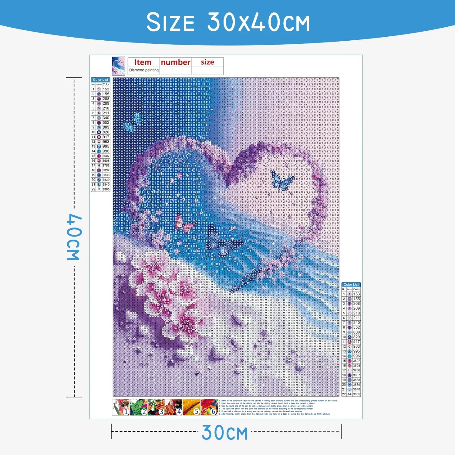 1pc frameless Diamond Painting - Resin Art Canvas review and price