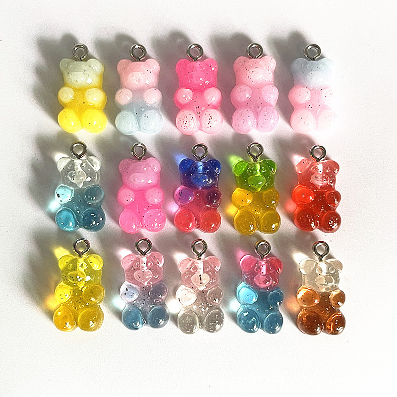 DW82 10Pcs Dual Color Resin Be - Resin Art Keychain review and price