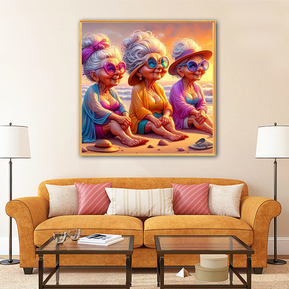 Momoart Diamond Painting Old L - Resin Art Canvas review and price
