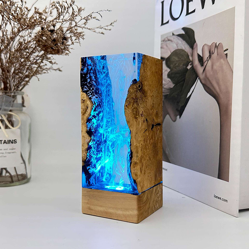 Underwater Cave Theme Organism - Resin Art Lamp review and price