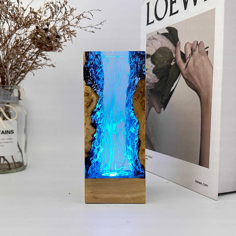 Underwater Cave Theme Organism - Resin Art Lamp review and price