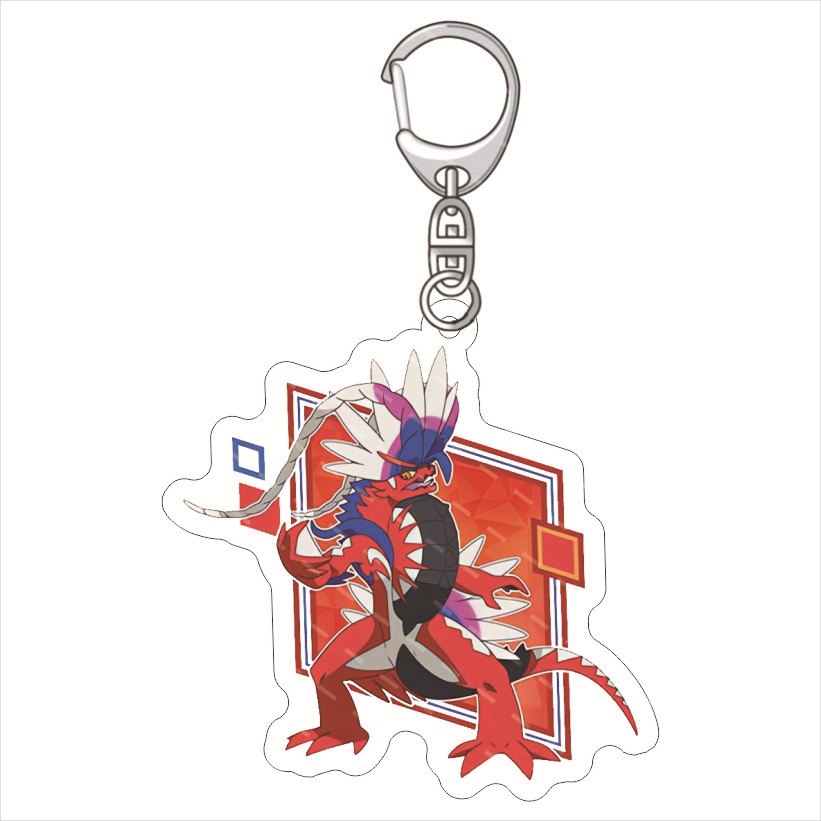 Pokémon Miraidon Koraidon Acry - Resin Art Keychain review and price
