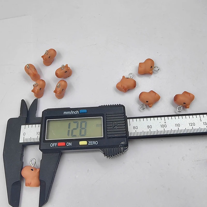 10pcs Cute Small Capybara Char - Resin Art Keychain review and price
