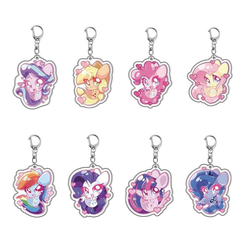 My Little Pony Anime Acrylic C - Resin Art Keychain review and price