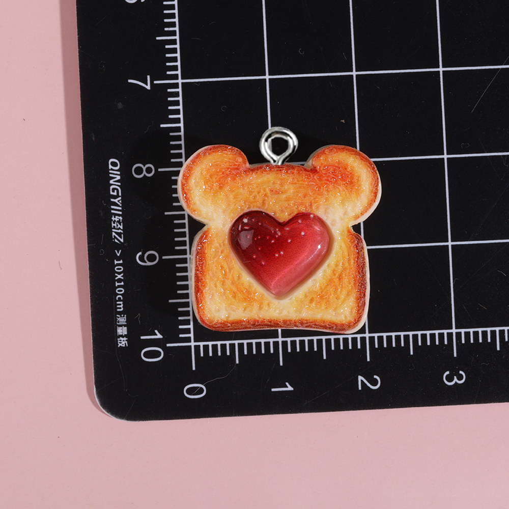 10pcs Heart Bear Cat Animal Sh - Resin Art Keychain review and price