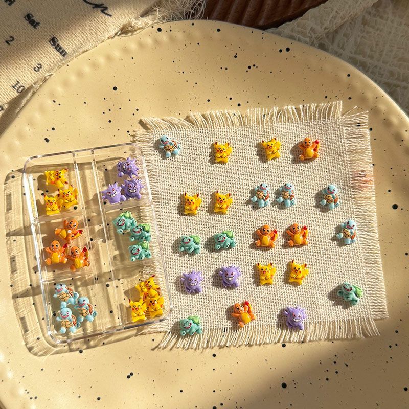 Pokemon nail art accessories,  - Resin Art Gift review and price