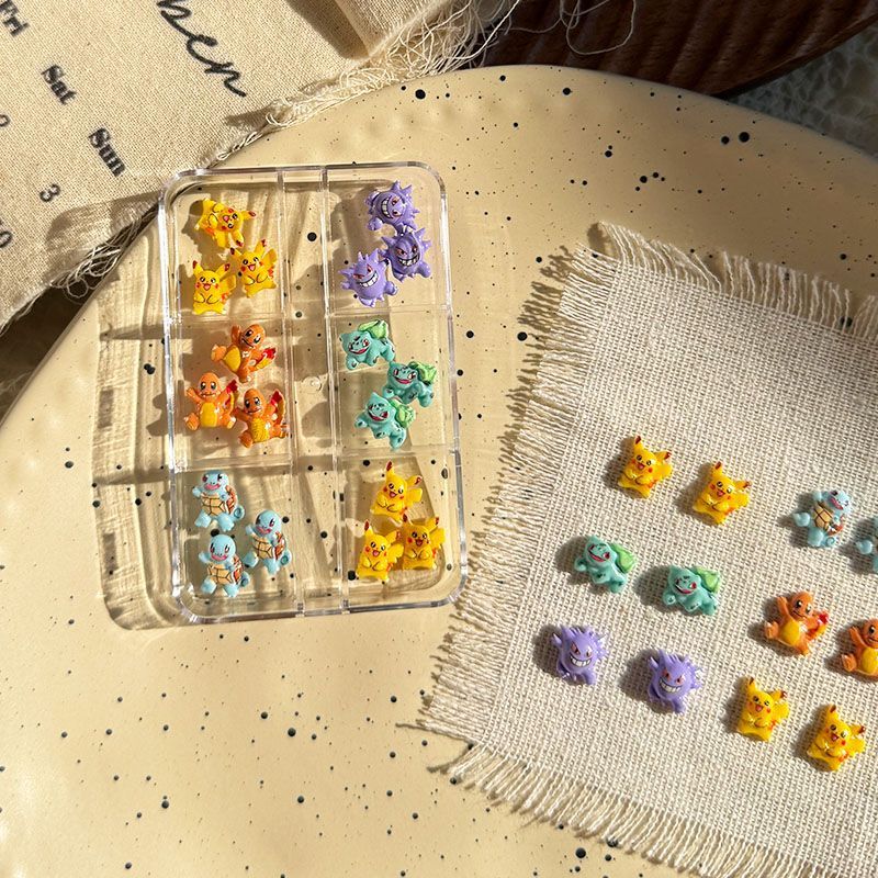 Pokemon nail art accessories,  - Resin Art Gift review and price