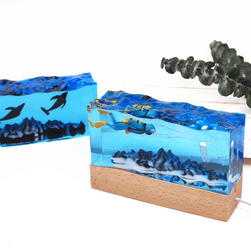 DIY Resin Craft Light Underwat - Resin Art Light review and price