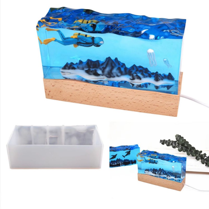 DIY Resin Craft Light Underwat - Resin Art Light review and price