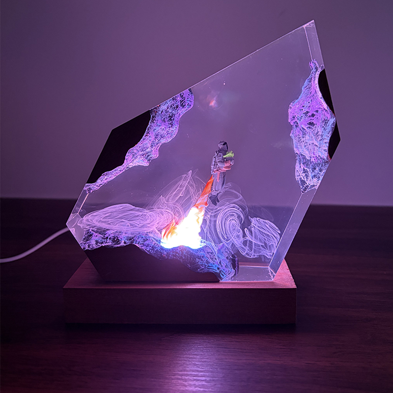 Sci-fi Anime Figure Organism R - Resin Art Lamp review and price