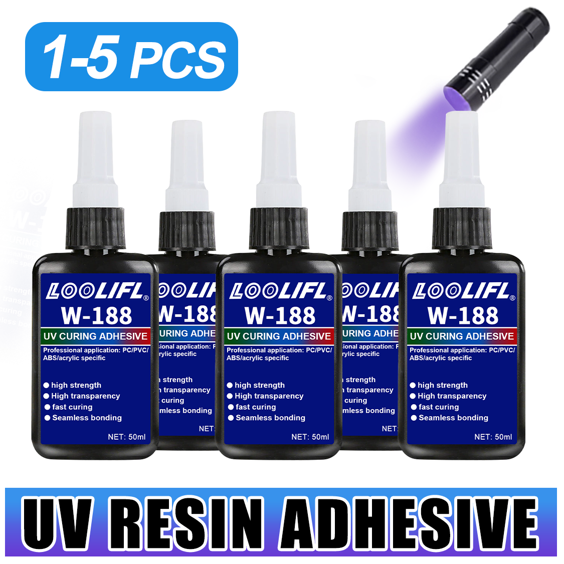LOOLIFL 188 Strong 50ml UV Res - Resin Art Lamp review and price