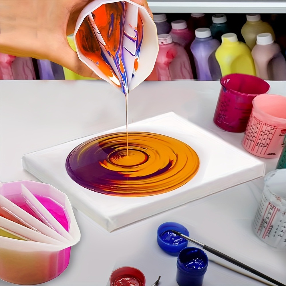 Resin Mixing Cups Silicone Mol - Resin Art Pouring review and price