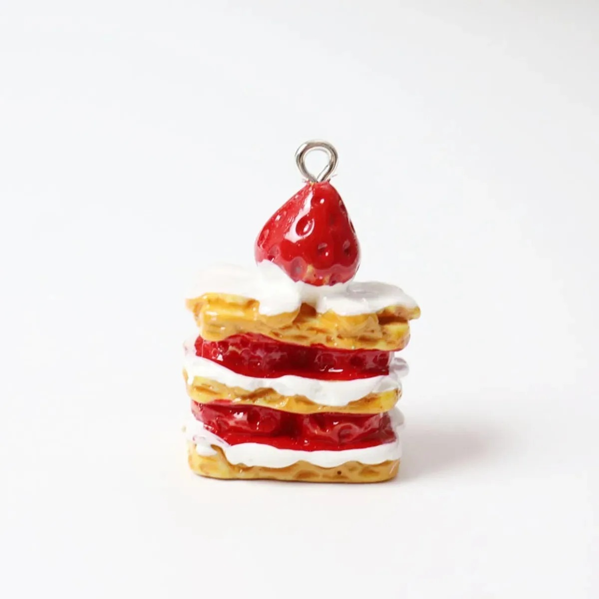 10 Pieces Mini Simulated Straw - Resin Art Keychain review and price