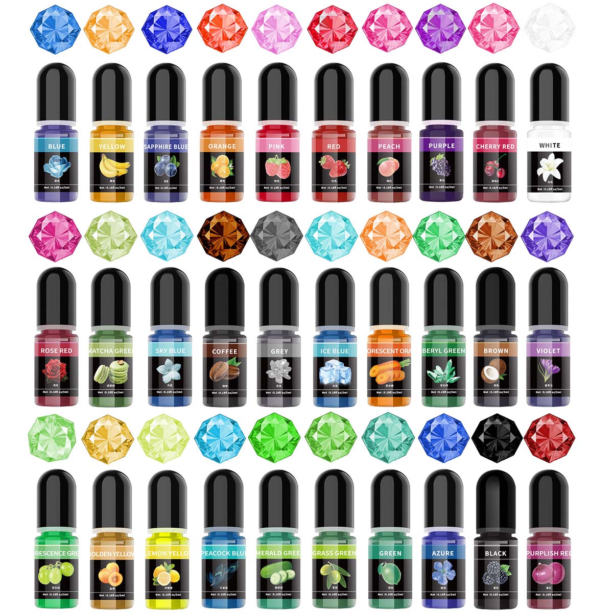 5ml/Bottle Epoxy Resin Pigment - Resin Art Liquid review and price