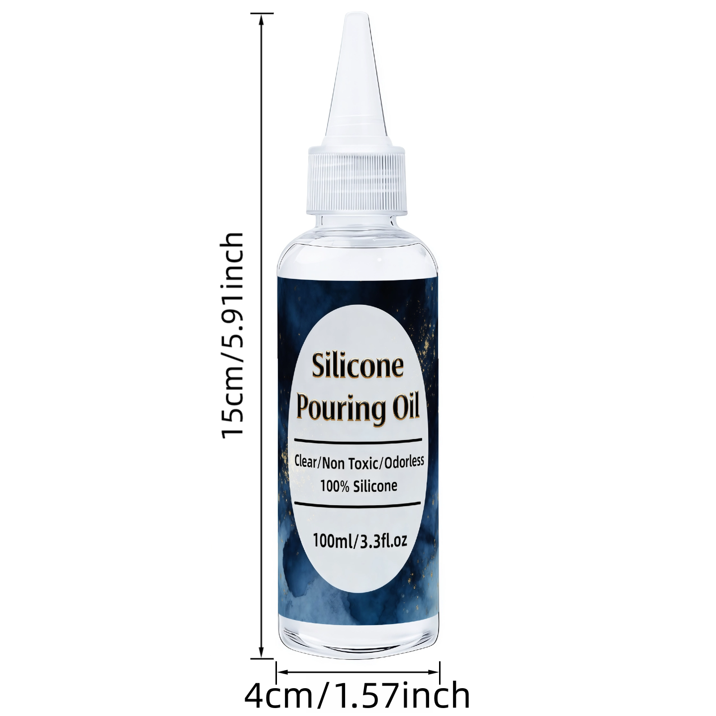 3.3oz/6.76oz silicone Pouring  - Resin Art Pouring review and price